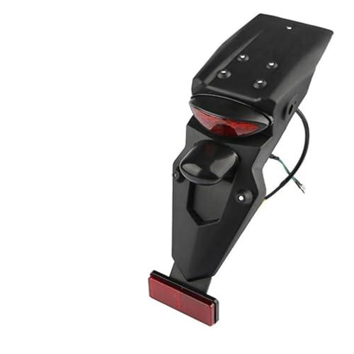 Garde-boue arrière de moto avec feu de freinage à LED intégré