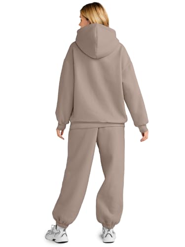 AUTOMET Womens 2 Piece Outfits Lounge Hoodie Sweatsuit Sets Oversized Sweatshirt Baggy Fall Fashion Sweatpants with Pockets3