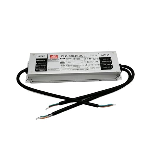 Alimentation LED DALI 24V 200W ELG-200-24DA transformateur étanche IP67 AC vers DC