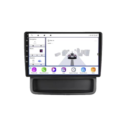 Radio coche 2 DIN con Carplay inalámbrico para Renault Trafic 2 y Opel Vivaro con pantalla HD