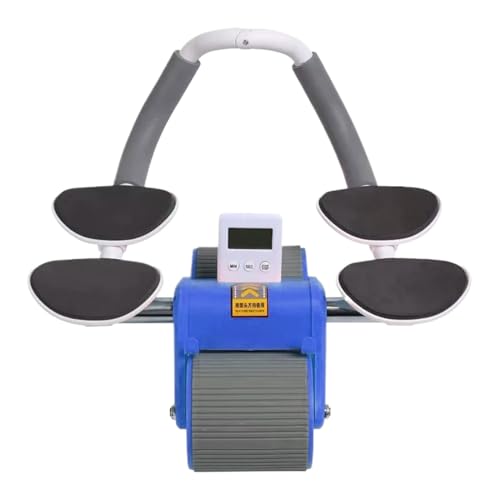 Rueda para ejercicios abdominales y entrenamiento de core con rebote automático estable 7