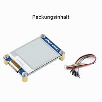 Waveshare 1.54 Inch E-Paper Display Panel Module Kit 200 * 200 Resolution3.3v E-Ink Electronic Screen for Raspberry Pi with SPI Interface Embedded Controller – Ansicht 3