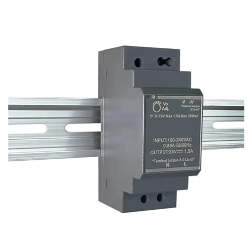 Transformateur HDR-60-12V 4.5A sur rail DIN pour alimentation à découpage stable