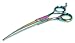 Sharf Rainbow 7.5 Inch Curved Dog Grooming Scissors - 440C Japanese Steel - Trusted Brand