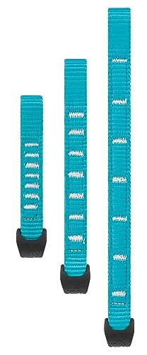 PETZL AXESS Quickdraw Sling - Durable, Sewn Runner for Sport and Multi-Pitch Climbing - Blue - 11 cm