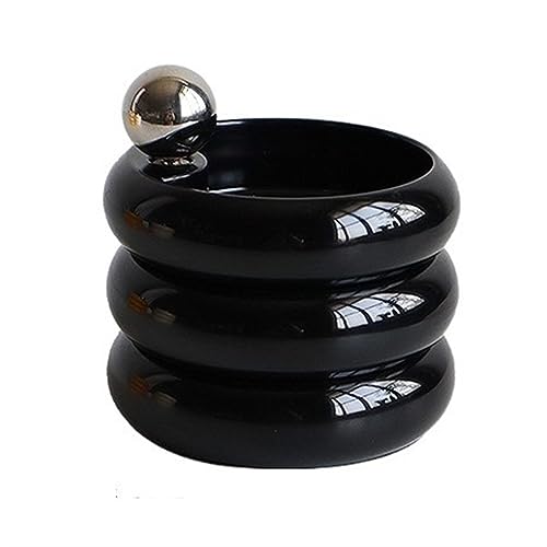 Organisateur de bijoux poignée en métal multicolore organisateur de bijoux multicouche rotatif bijoux organisateur de maquillage cosmétique Rangement Bijoux (Color : C, Size : 11.3 * 13cm)