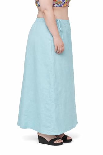 Image of CITIX Pure Cotton Petticoat for Woman Saree | Adujastable Drawstring Waist