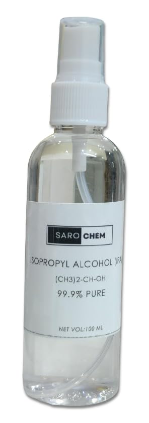 SaroChem™ IPA/Isopropyl Alcohol Spray (99.9% Pure Lab Test Guarantee) | (CH3)2-CH-OH CAS: 67-63-0 (500 ml)