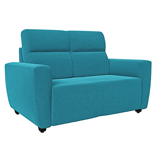 Image of Wakefit Sofa Set | 3 Year Warranty | Sofa 2 Seater, 2 Seater Sofa for Living Room, Wooden Sofa Set, Couch Sofa for Living Room, Sofa for Living Room - Belize(Malphino : Malibu Green)