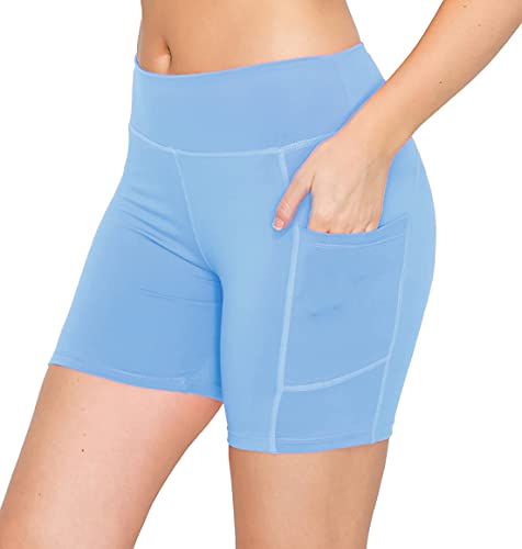 Image of ALWAYS Women's Super Soft Biker Shorts - 3 inch / 5 inch / 8 inch High Waisted Yoga Running Dance Spandex Shorts