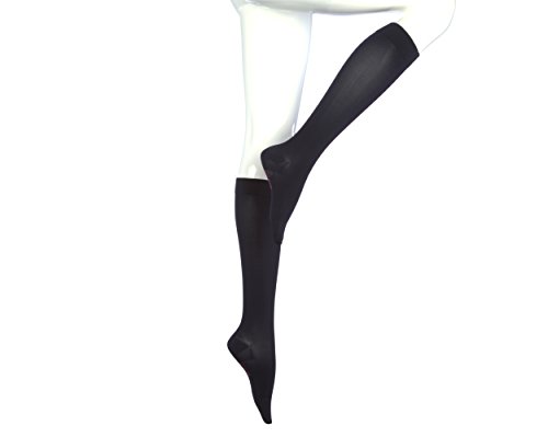 Image of Mediven Assure, 20-30 mmHg - Closed Toe, Knee High Compression Stockings, Semi-Transparent Hosiery