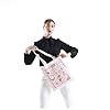 AKTAP Singer Album Inspired Tote Bag Singer Merch Music Love Fans Gifts American Singer Shoulder Bag M-Music Tour 2024 Gift (TB, Death Album Tote-PY2) #5