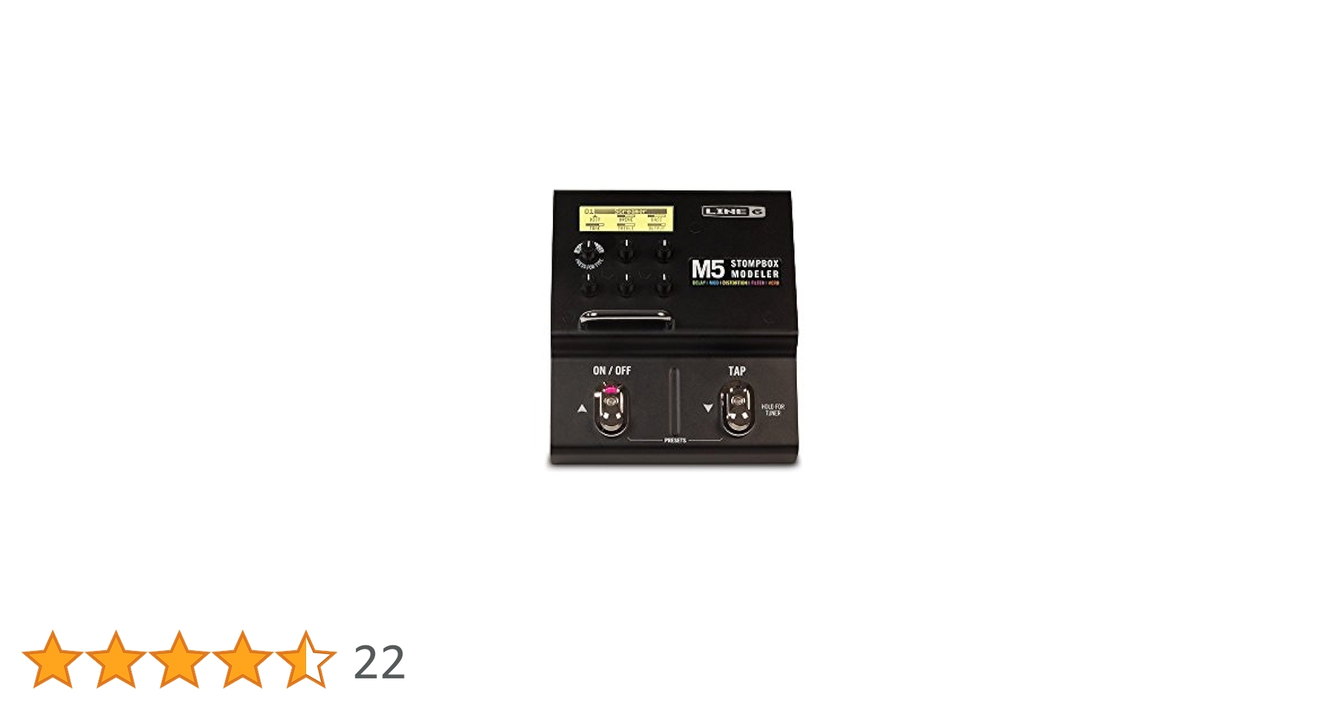 LINE 6 m5 マルチエフェクター　ストンプボックス Amazon | Line 6 ストンプボックスモデラー Stompbox Modeler M5