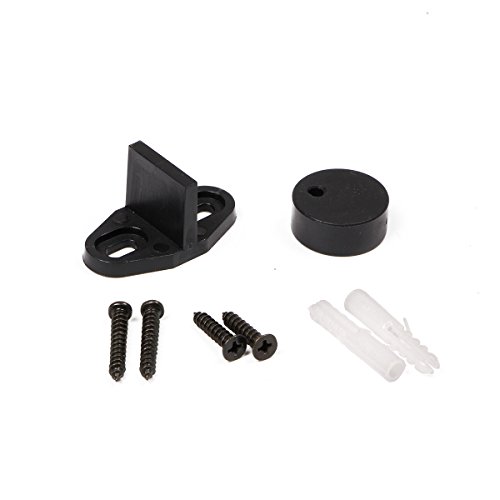 U-Max Sliding Barn Door Hardware Hangers 2Pcs (Black) (J Shape Hangers) #TOP3