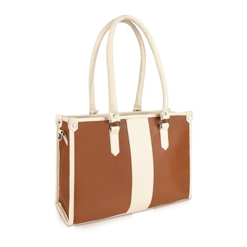 Image of ProArch Leather Core Strip Purse for Women Shoulder Bag for Women and Girls | Anti-Theft Pocket Slick Flap | Backpack Handbag