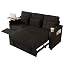 L1058-black Chenille
