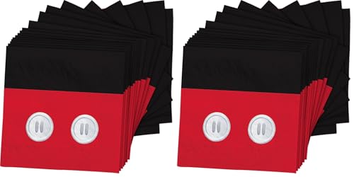 Amscan Mickey Mouse Forever Lunch Napkins 16-Pieces Set (Pack of 2)