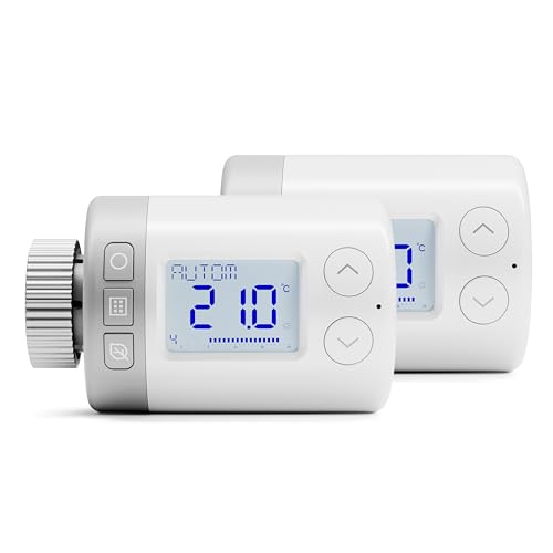 Honeywell Home intelligenter programmierbarer Elektronischer Heizkörperregler - Rondostat HR27 2 Pack