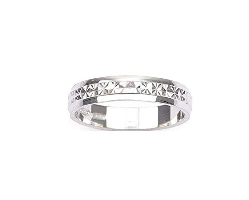 Bague alliance diamantée argent 925 massif rhodié, cadeau idéal