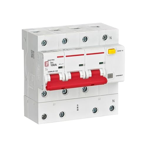 Disjoncteur micro-fuite CDB6LEI-125 protection différentielle courbe D 63A