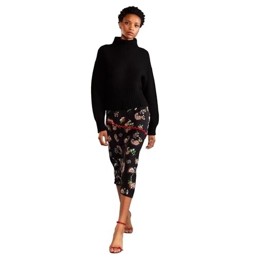 Cynthia Rowley Midnight Garden Skirt