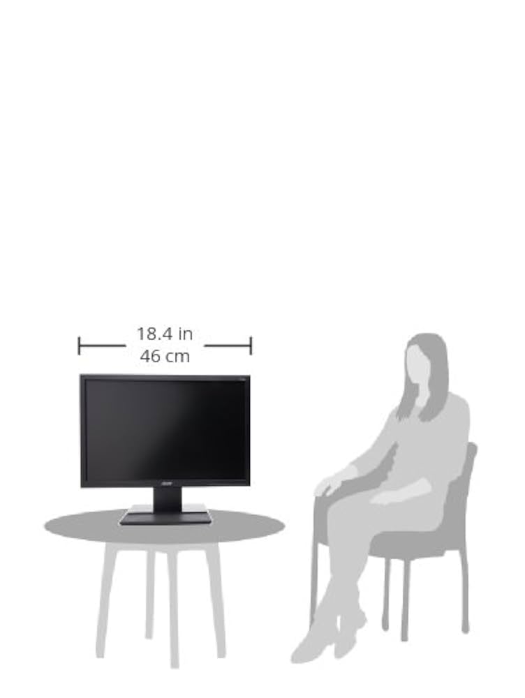 ディスプレイ Acer V196WL bm - LED monitor - 19&quot; - 1440 x 900 - 250 cd/m2 - 5 ms - VGA - speakers - black - VGA (HD-15) khxv5rg Amazon.com: Acer V196L Bb 19