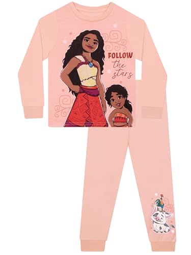 Disney Moana Pajamas | Girls' Pajama Sets | Glitter Moana Pj For Girls