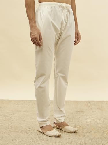 Image of Manyavar Men's Traditional Cotton Pyjama (1pc)