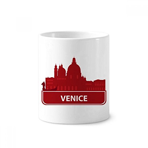 Céramique Venise Italie porte-brosse à dents 350ml polyvalent