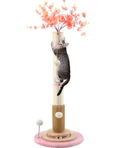45'' Tall Cat Scratching Post,3.5Inch Diameter Sisal Rope Scratch...