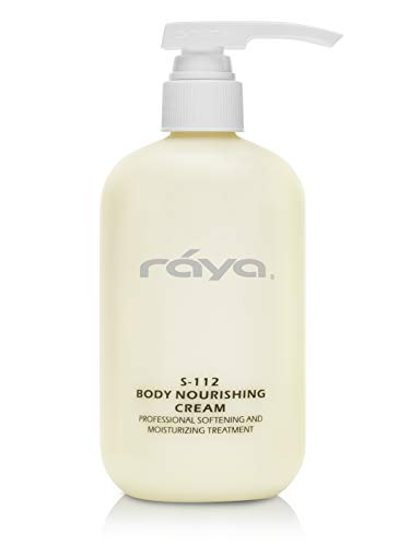 RAYA Body Nourishing Cream 16 oz (S-112) | Rich and Silky Body Moisturizer | Softening and Nourishing | Made with Fine Oils, Butters, and Vitamins