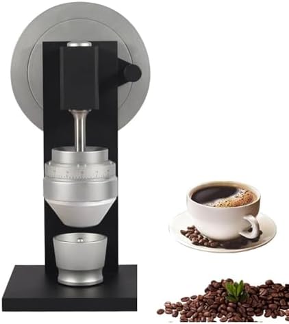 Manual Coffee Grinder, Conical Burr, 83mm Grinding Disc, Adjustable Coarseness, Easy to Disassemble & Clean for Espresso & Drip Coffee