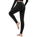 baleaf Winter Clothing Women Leggings Fleece Lined Tights Thermal Warm Thick Cold Weather Gear 1 Pockets - Image 2