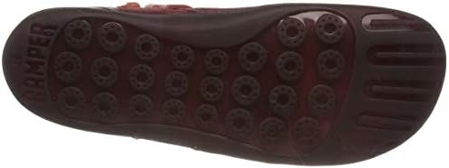 Camper Women Mid Boot Calf, Dark Red, 8 | Image 3