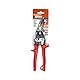 Wiss M1R 248mm/ 9-3/4-Inch MetalMaster Compound Action Aviation Snips, Cuts Straight to Left-Red