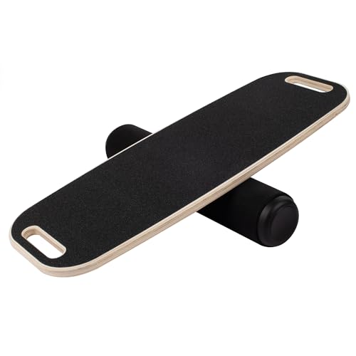 Jazooli Balance Board - Non-Slip Wobble Board & Roller, Stability and Core Strength Balance Pad Trainer for Exercise, Board Sport, Yoga - Home Gym Equipment for Adults & Kids Jazooli Balance Board - Non-Slip Wobble Board & Roller, Stability and Core Strength Balance Pad Trainer for Exercise, Board Sport, Yoga - Home Gym Equipment for Adults & Kids