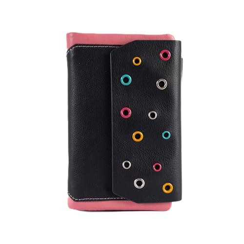 Billetero pour femme MATTIES rose de la série Mushi en format compact de seize centimètres