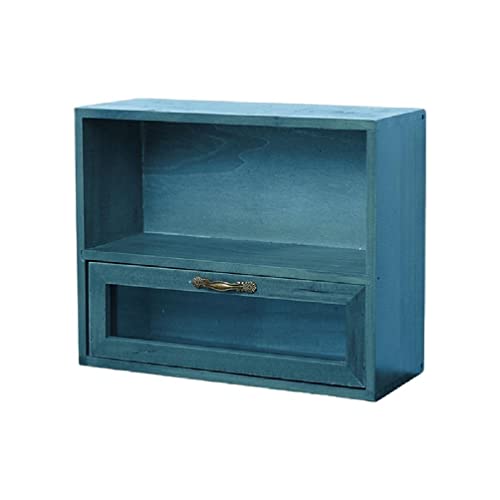 Mcbbigxw Multifunktionale Haushaltsschublade Schmuckkasten Doppelschicht Holz Desktop Briefpapier Kleine Gegenstände Lagerung Für Mädchen Frauen Büro Cover