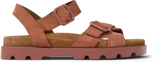 Camper Brutus Sandal K201768, Ballerine Donna, Rosso Medio 003, 39 Eu - 6