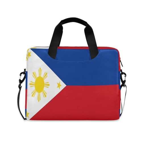 Funda portátil para laptop 15.6 pulg con asa y correa miniatura 1