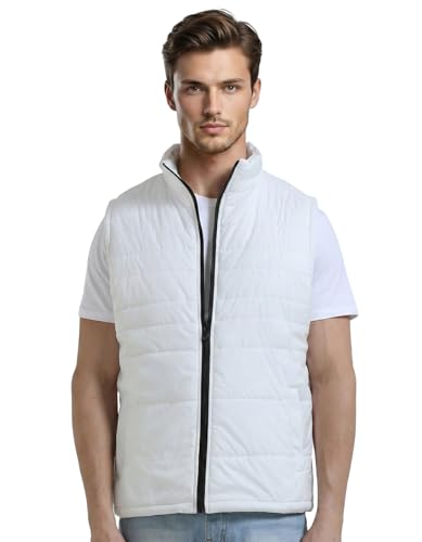 Image of Scott International Winter Puffer Jacket | Sleeveless Water Repellent Quilted Padded | Lightweight Winter Wear | Mens Jacket | Men's Polyester Sleeveless with Pocket | Jackets for Men Stylish