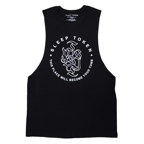 Sleep Token Tomb Text Ring Vest Top