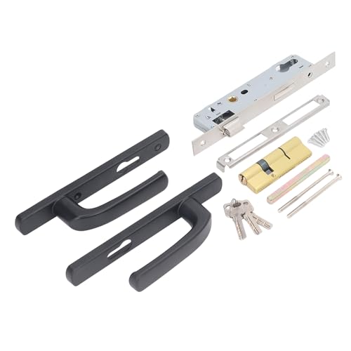 Eacam Einbrecher -Proof Heavy -Duty -Eingangstür -Griffschloss -Set mit Extremer Haltbarkeit, Stiller Schließkörper, Weit Verbreitete für Zuhause, Schlafzimmer, Büro, Komplettes Set Eacam Einbrecher -Proof Heavy -Duty -Eingangstür -Griffschloss -Set mit Extremer Haltbarkeit, Stiller Schließkörper, Weit Verbreitete für Zuhause, Schlafzimmer, Büro, Komplettes Set