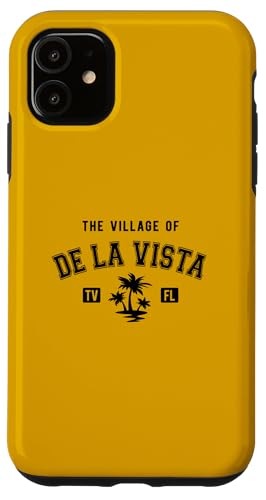 The Village of De La Vista �N���V�b�N�X�^�C�� ���V�̖؂̃f�U�C���B �X�}�z�P�[�X iPhone 11 �p