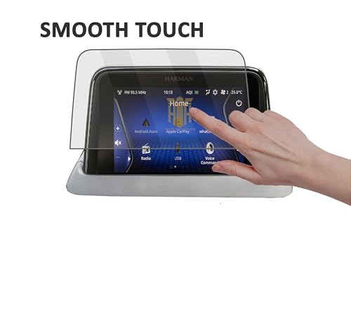 Image of (3 PACK Screen Guard For TATA CURVV EV 2024 /7 INCH INFOTAINMENT + STEERING + AC PANEL PROTECTOR /Curvv.EV Creative Car Digital Display Accessories [Not Tempered Glass] 7 INCH