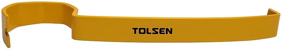 TOLSEN 15 Pry Bar PATENT PENDING Hexagon Shaft Design for Tight Spaces & Leverage, Heavy Duty Nail Puller & Trim Removal Tool, Precision Crowbar for Construction, Demolition, Carpentry Use