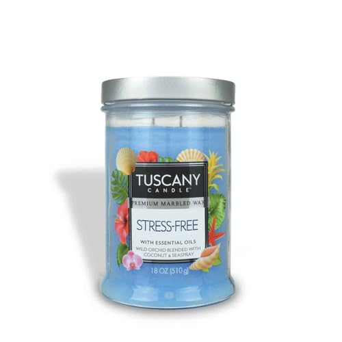 Tuscany Candle Vela perfumada en tarro de larga duración sin...