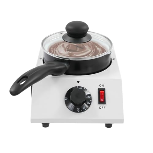 Máquina de fusión y templado de chocolate con olla antiadherente y calentador PTC para hornear artesanalmente y cafeterías