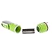 Multi Tool LED Flashlight, All In One Tool Light For Emergency, Camping and Cars By Stalwart (Green) (With Glass Breaker and Seatbelt Cutter)