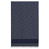 69% Viskose 31% Polyester HUGO Men\'s Men-Z 523 Scarf, Dark Blue408, One Size